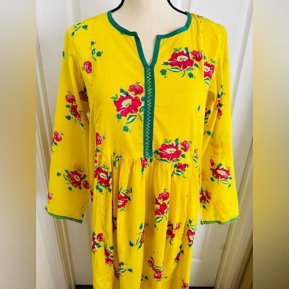 GENERATION PAKISTANI DESIGNER FLORAL DRESS - Picture 8 of 12
